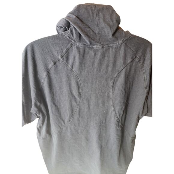 Under Armour Project Rock Hoodie Men XXL Bull Skull Graphic Short Sleeve Loose - Picture 14 of 16